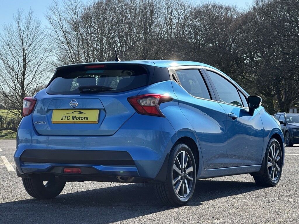 Nissan Micra Hatchback 1.0 Acenta Man, Blue Great Blue #3