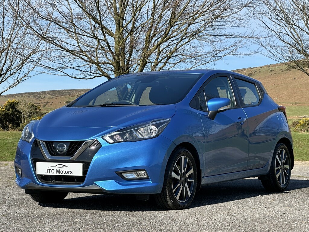 Nissan Micra Hatchback 1.0 Acenta Man, Blue Great Blue #2
