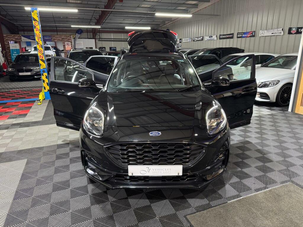 Ford Puma Suv 1.0T Ecoboost Mhev St-line X Euro 6 Ss EK70YWL Black #2