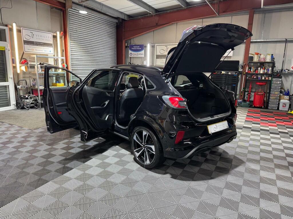 Ford Puma Suv 1.0T Ecoboost Mhev St-line X Euro 6 Ss EK70YWL Black #3