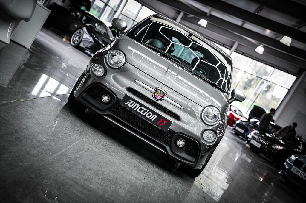 Abarth 595 1.4 T-jet Turismo Euro 6 PO68NLY Grey #3