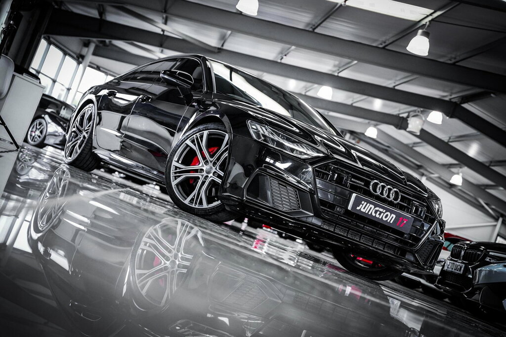 Audi A7 3.0 Tdi V6 50 S Line Sportback Tiptronic Quattro E ML68DZZ Black #6