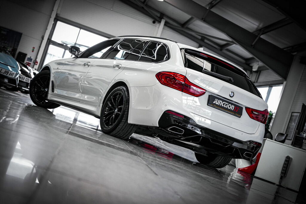 BMW 5 Series 2.0 520D M Sport Touring Euro 6 Ss FL68BVN White #5