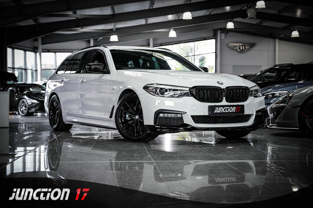 BMW 5 Series 2.0 520D M Sport Touring Euro 6 Ss White