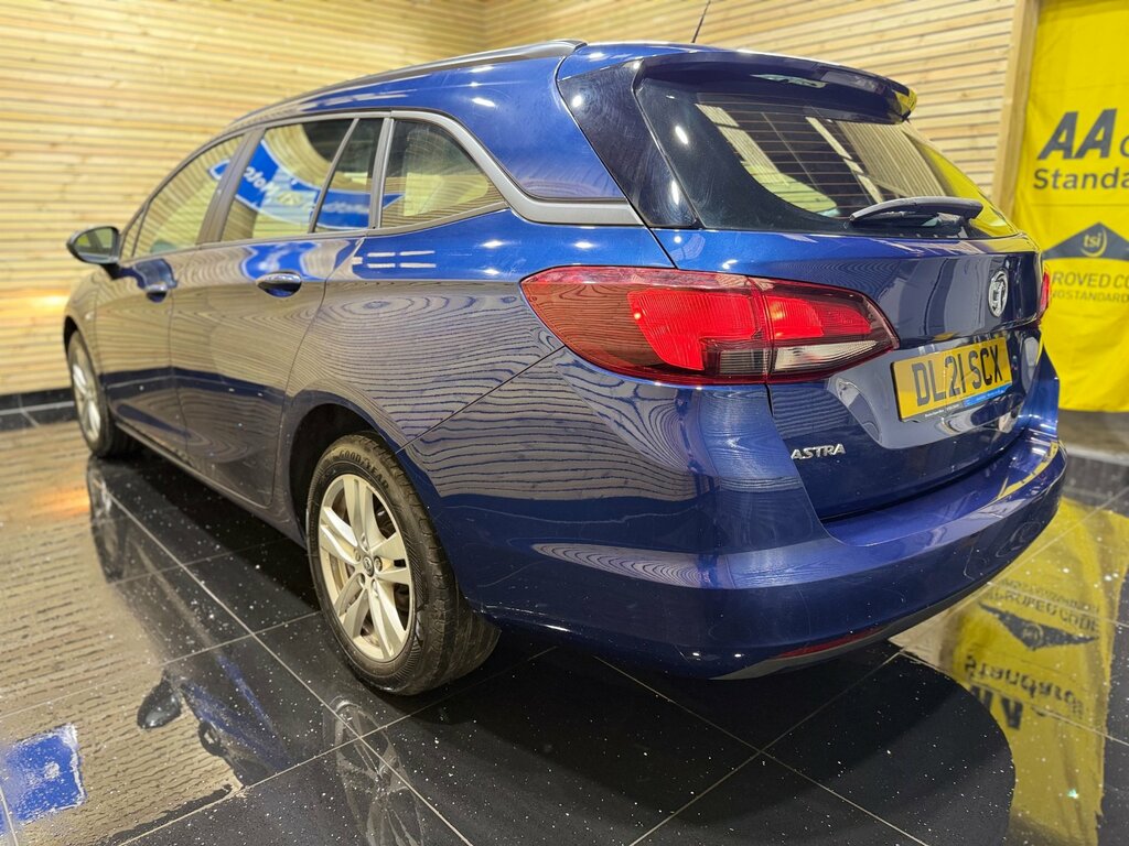 Vauxhall Astra 1.5 Turbo D Business Edition Nav Sports Tourer DL21SCX Blue #6