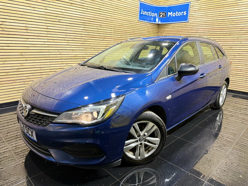 Vauxhall Astra 1.5 Turbo D Business Edition Nav Sports Tourer Blue