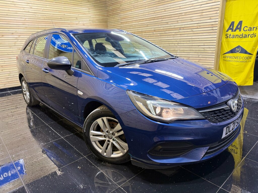 Vauxhall Astra 1.5 Turbo D Business Edition Nav Sports Tourer DL21SCX Blue #4