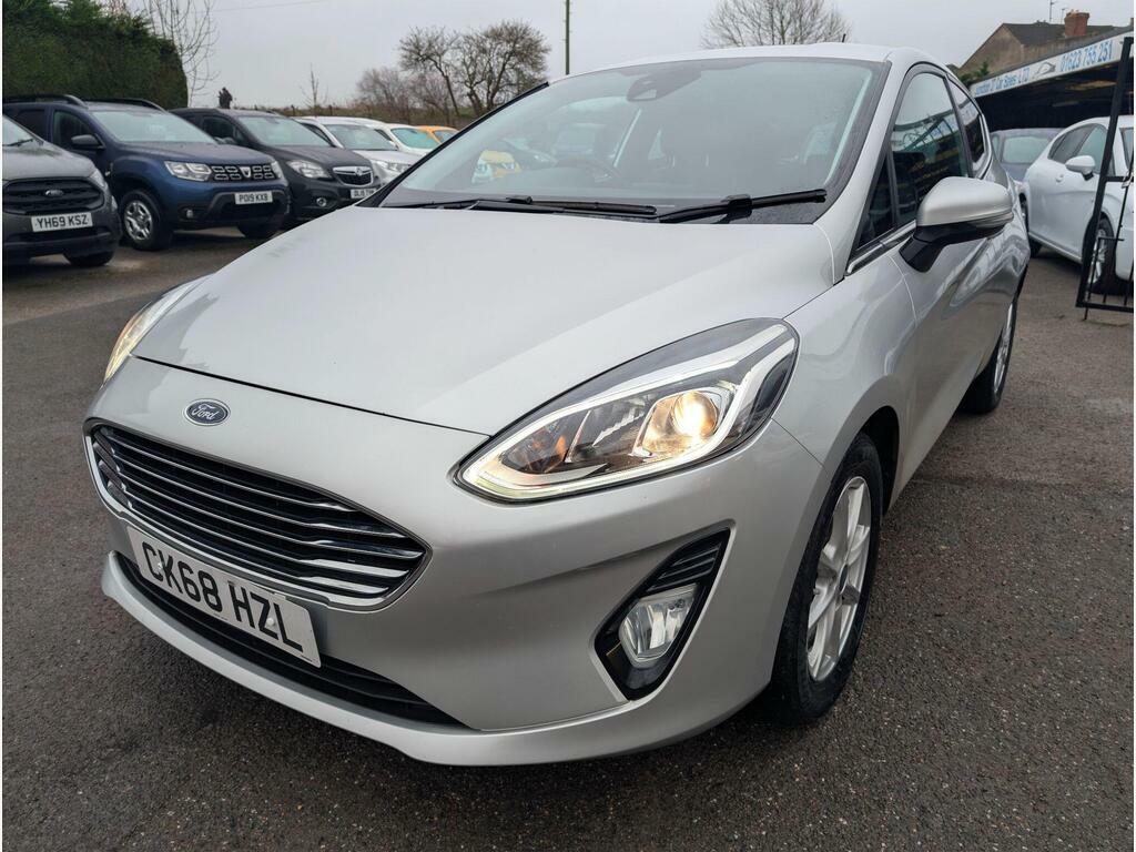 Ford Fiesta 1.0T Ecoboost Zetec Euro 6 S S CK68HZL Silver #2