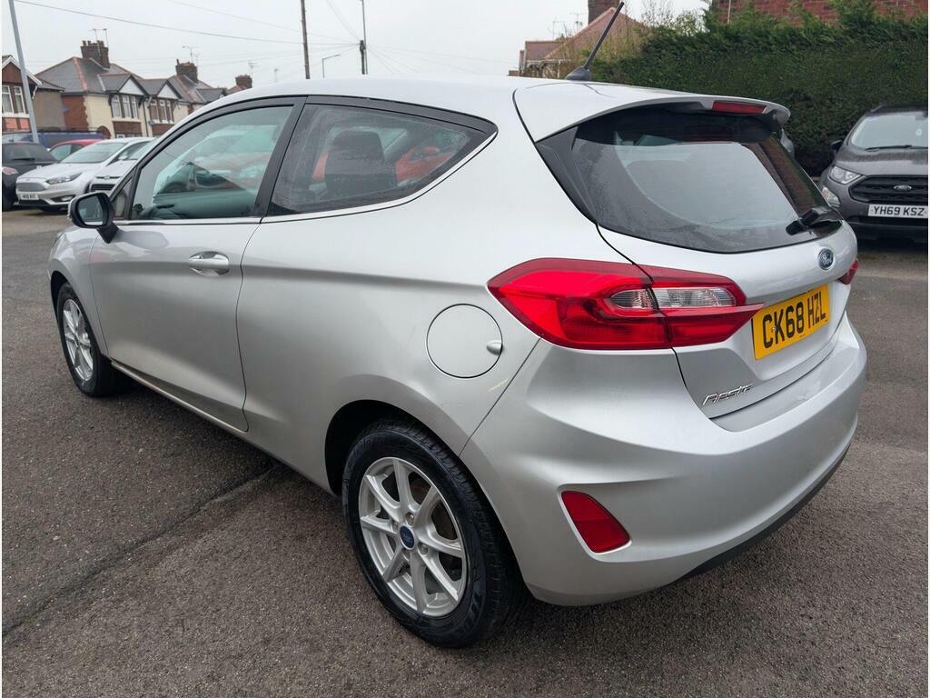 Ford Fiesta 1.0T Ecoboost Zetec Euro 6 S S CK68HZL Silver #4