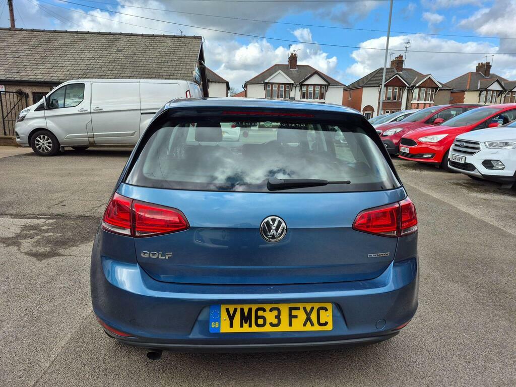 Volkswagen Golf 1.6 Tdi Bluemotion Euro 5 S S YM63FXC Blue #4