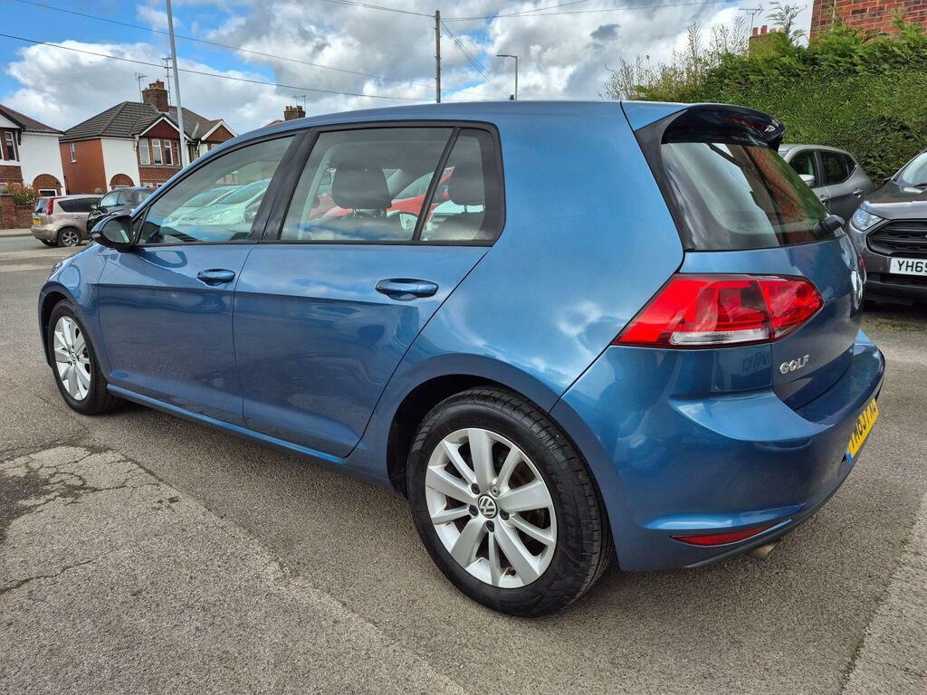 Volkswagen Golf 1.6 Tdi Bluemotion Euro 5 S S YM63FXC Blue #3
