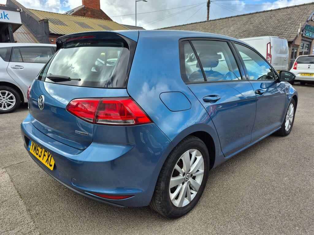 Volkswagen Golf 1.6 Tdi Bluemotion Euro 5 S S YM63FXC Blue #5
