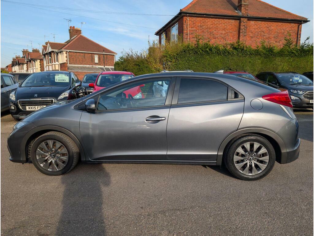 Honda Civic 1.6 I-dtec Se Euro 5 S S LJ14UZA Grey #3