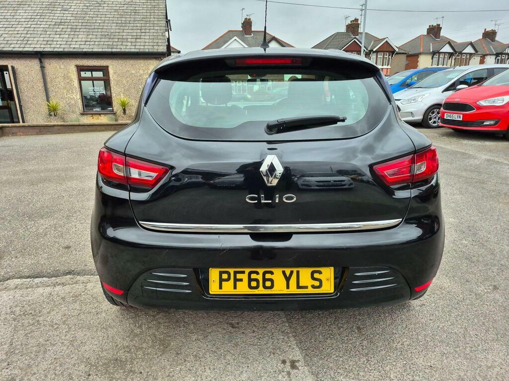 Renault Clio 1.2 16V Dynamique Nav Euro 6 PF66YLS Black #4