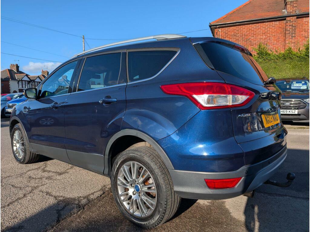 Ford Kuga 2.0 Tdci Titanium 2Wd Euro 5 NX13NNO Blue #4
