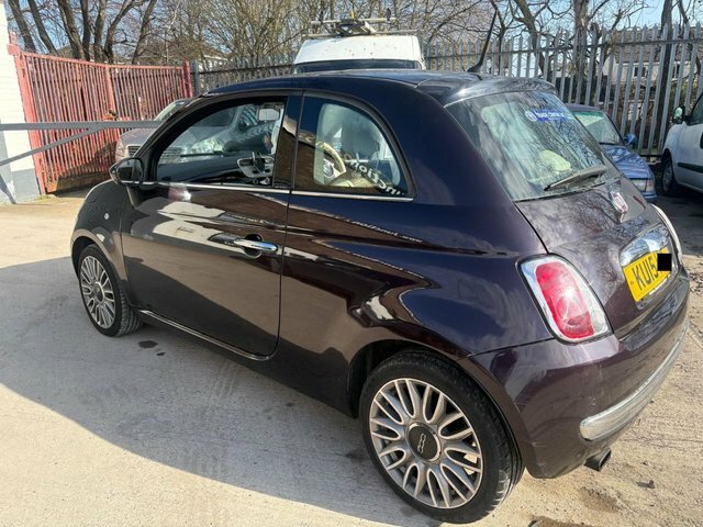 Fiat 500 0.9 Twinair Cult Hatchback Euro KU15HHF Blue #6