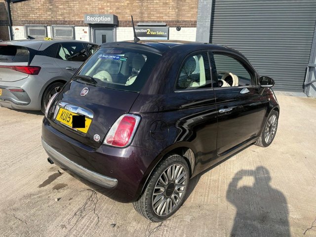 Fiat 500 0.9 Twinair Cult Hatchback Euro KU15HHF Blue #5