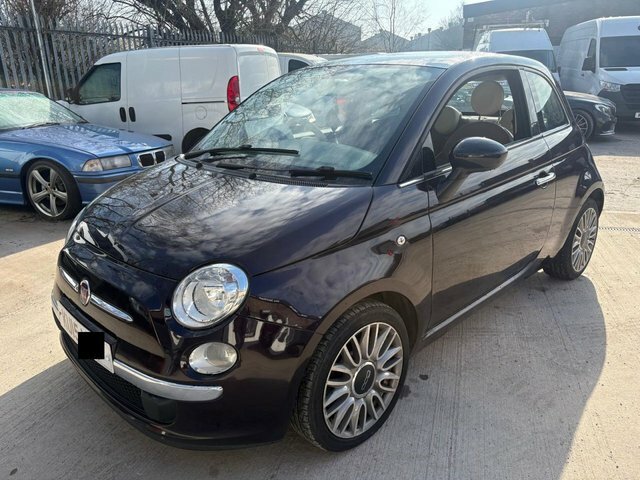 Fiat 500 0.9 Twinair Cult Hatchback Euro KU15HHF Blue #3