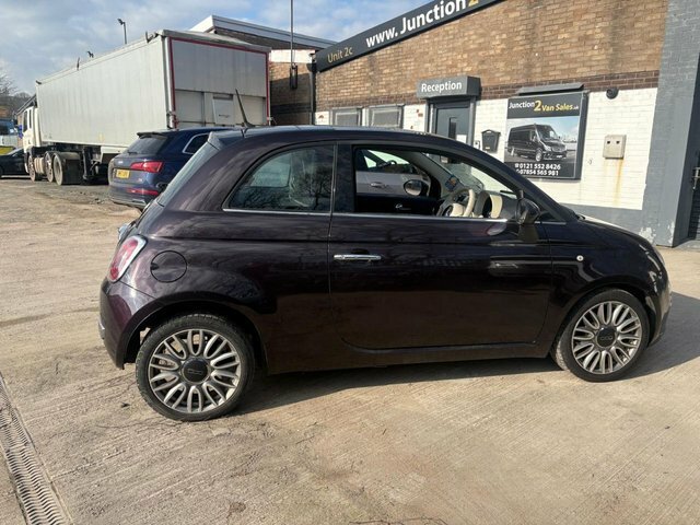 Fiat 500 0.9 Twinair Cult Hatchback Euro KU15HHF Blue #4