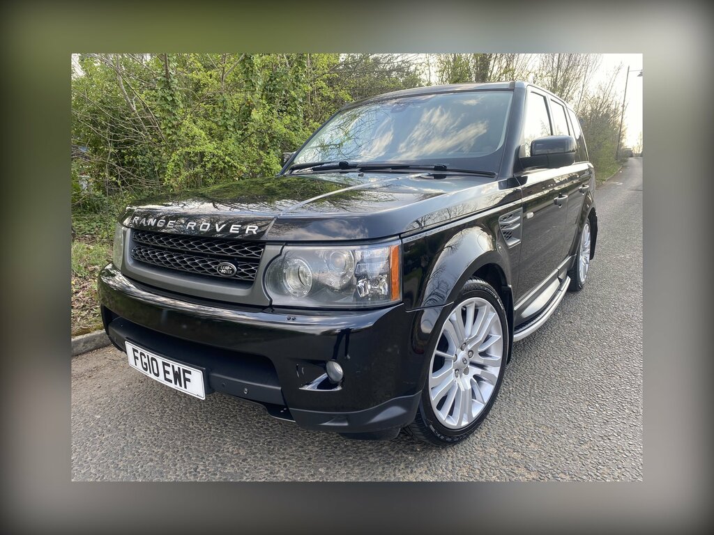 Land Rover Range Rover Sport 3.0 Tdv6 Hse Commandshift FG10EWF Black #4