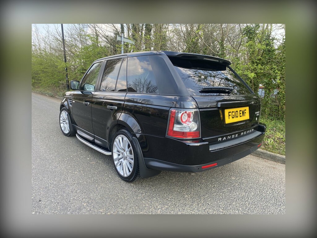 Land Rover Range Rover Sport 3.0 Tdv6 Hse Commandshift FG10EWF Black #6