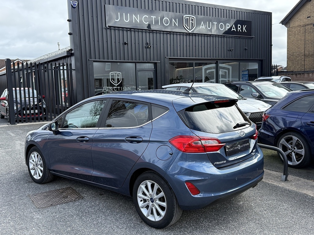 Ford Fiesta T Ecoboost Mhev Titanium DN70UXX Blue #6