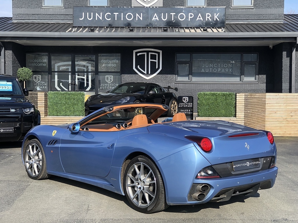 Ferrari California Convertible Blue #6