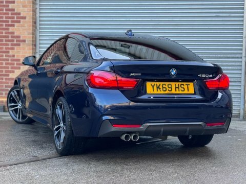 BMW 4 Series 2.0 420D M YK69HST Blue #2