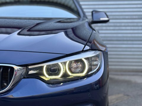 BMW 4 Series 2.0 420D M YK69HST Blue #5