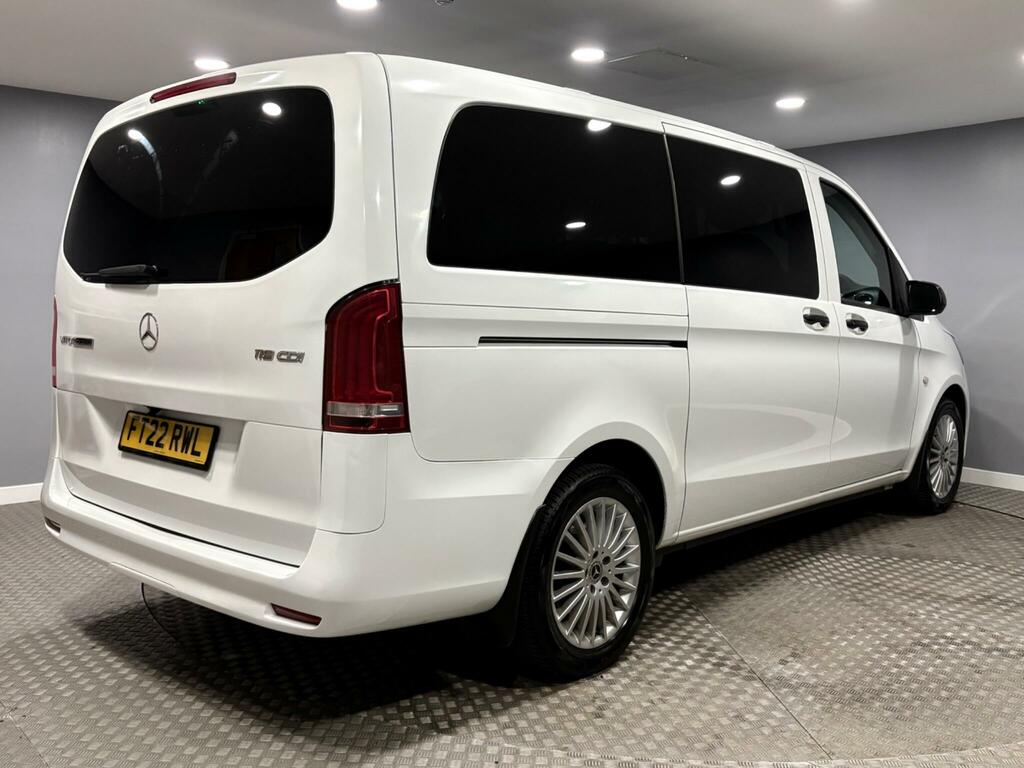 Mercedes-Benz Vito 2.0 119 Cdi Select Tourer G-tronic Rwd L2 Euro 6 FT22RWL White #3