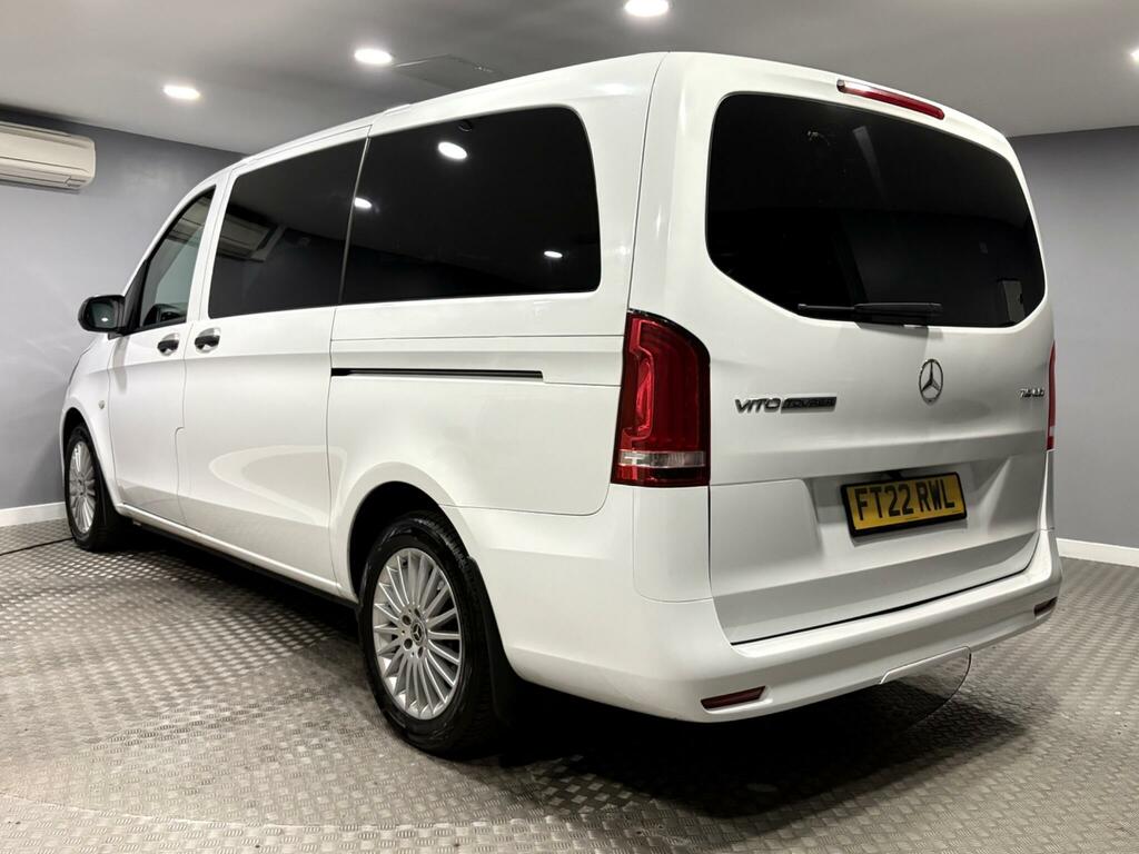 Mercedes-Benz Vito 2.0 119 Cdi Select Tourer G-tronic Rwd L2 Euro 6 FT22RWL White #5