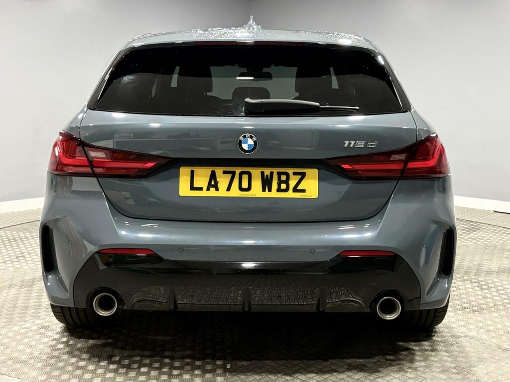 BMW 1 Series 2.0 118D M Sport Hatchback Euro 6 LA70WBZ Grey #4