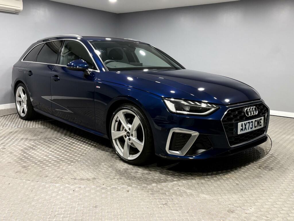 Audi A4 Avant 2.0 Tfsi 40 S Line S Tronic Euro 6 Ss Blue