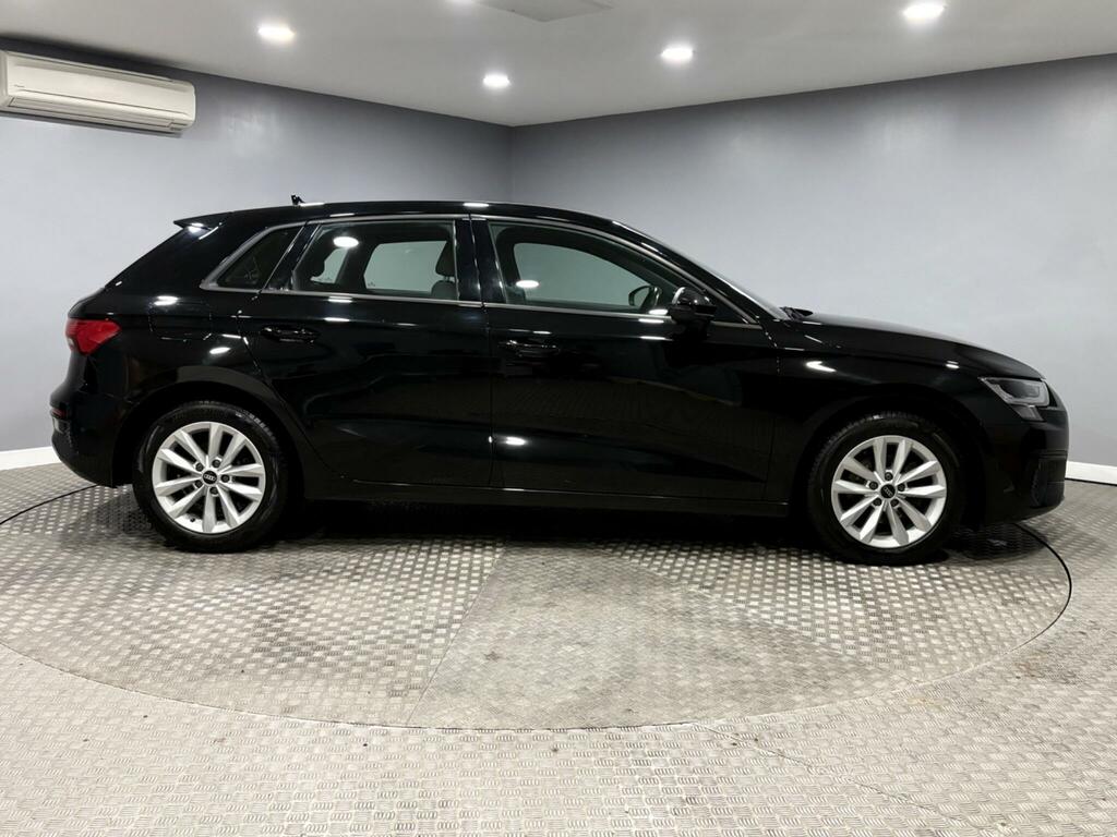 Audi A3 2.0 Tdi 35 Technik Sportback S Tronic Euro 6 Ss WG71FFO Black #2
