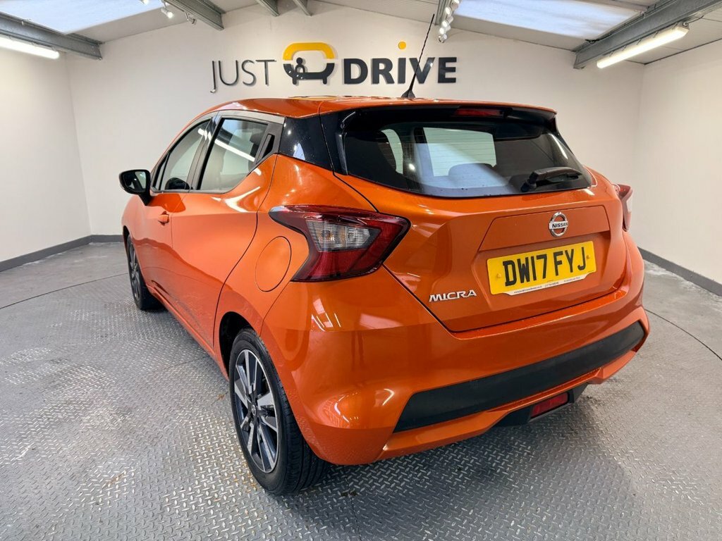 Nissan Micra 1L Acenta DW17FYJ Orange #5