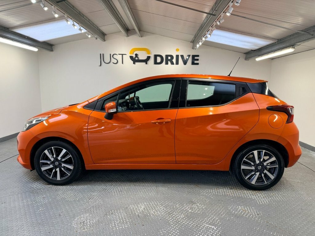 Nissan Micra 1L Acenta DW17FYJ Orange #4