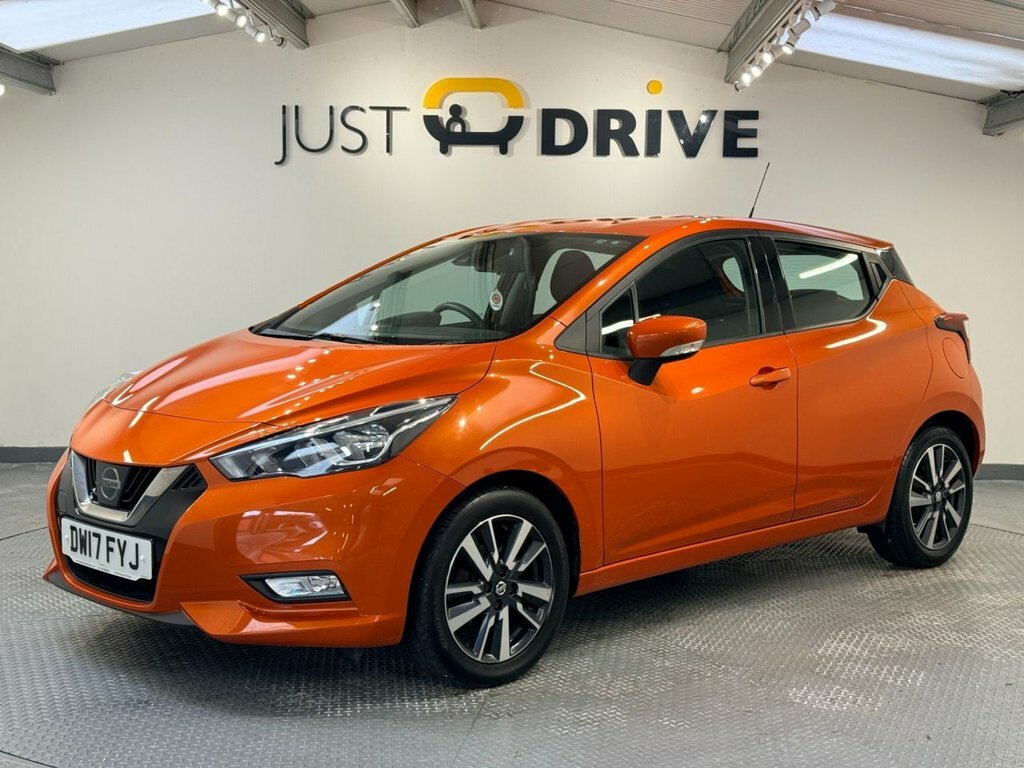 Nissan Micra 1L Acenta DW17FYJ Orange #2
