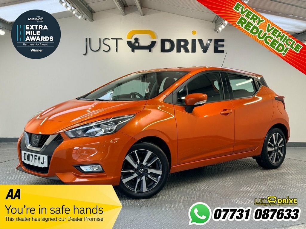 Nissan Micra 1L Acenta Orange