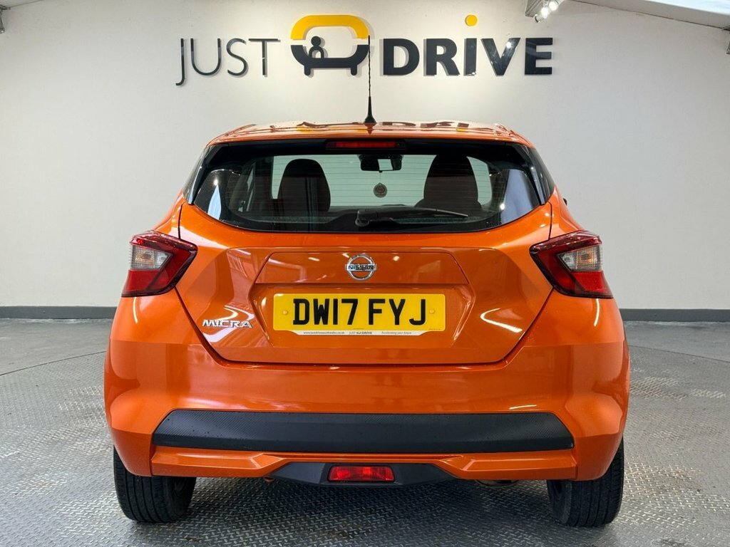 Nissan Micra 1L Acenta DW17FYJ Orange #6