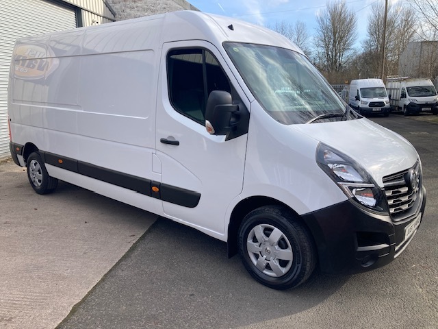 Vauxhall Movano Mpv White