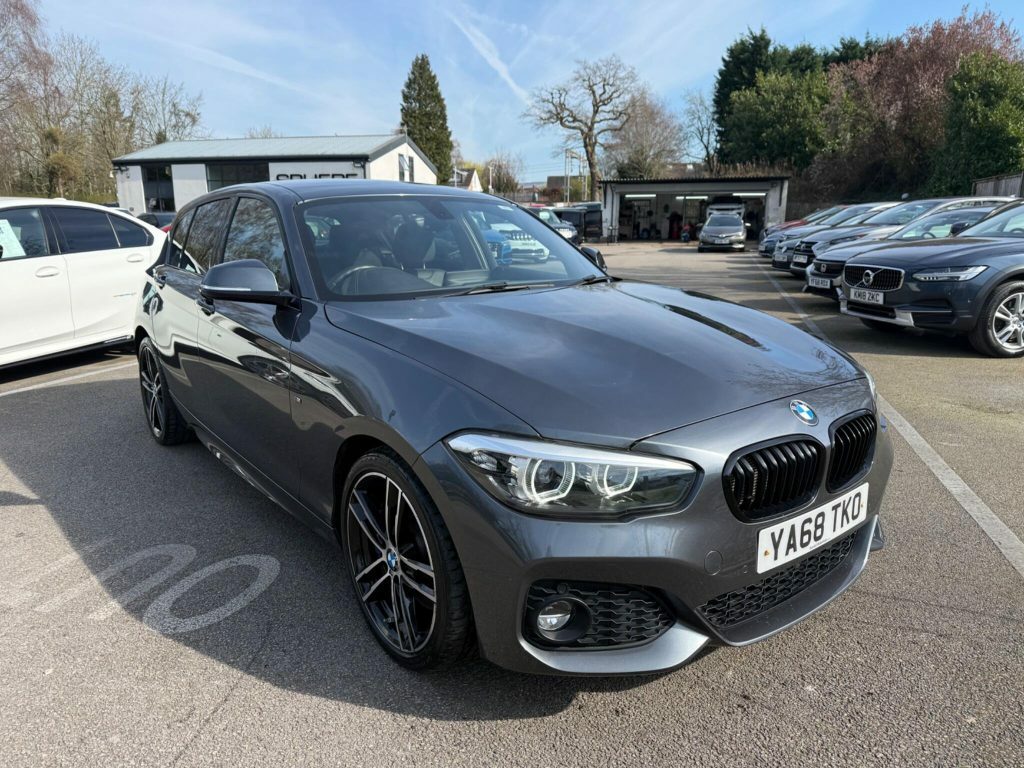 BMW 1 Series 2.0 118D M Sport Shadow Edition Euro 6 S S YA68TKO Grey #4