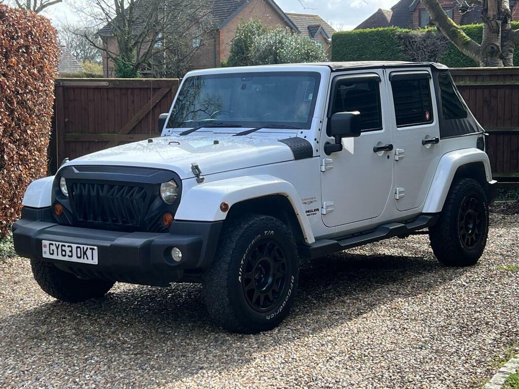 Jeep Wrangler 2.8 Crd Sahara 4Wd Euro 5 White #2