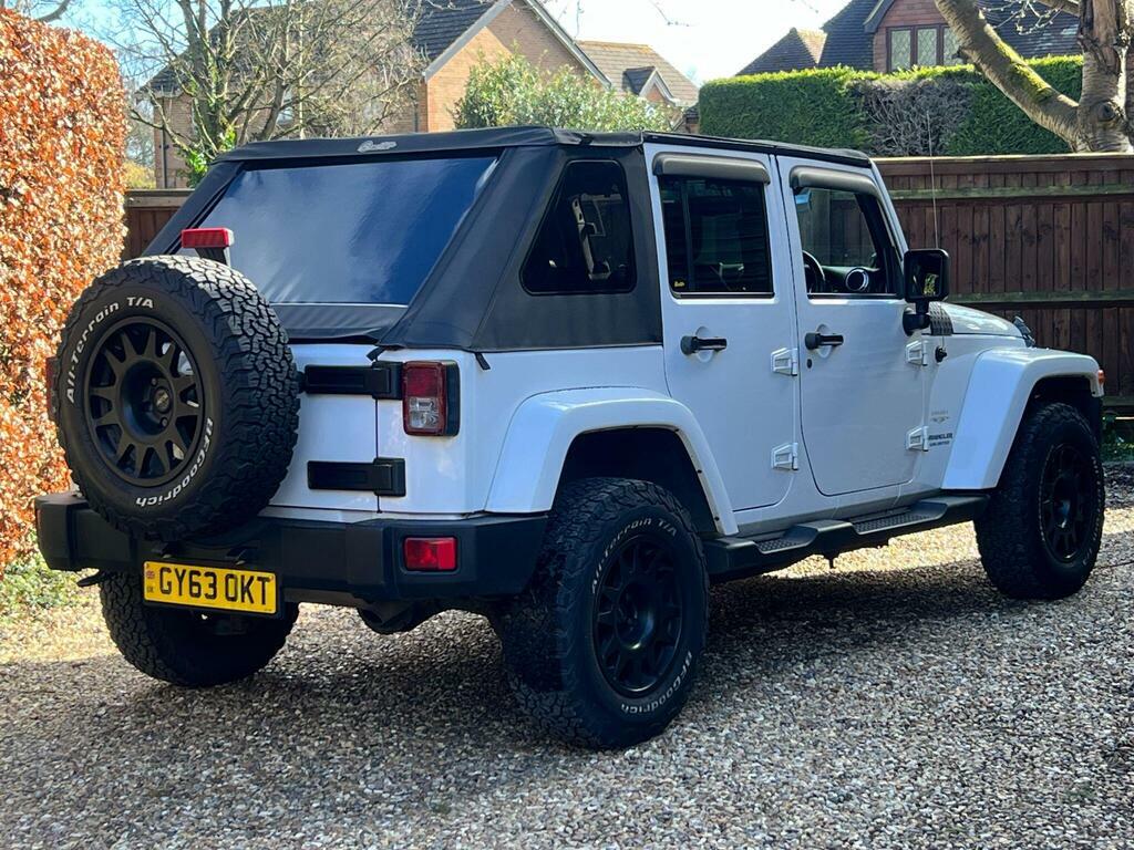 Jeep Wrangler 2.8 Crd Sahara 4Wd Euro 5 White #3