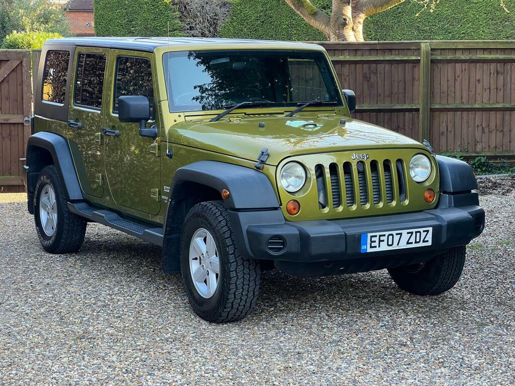 Jeep Wrangler 2.8 Crd Sport Unlimited 4Wd Euro 4 Green