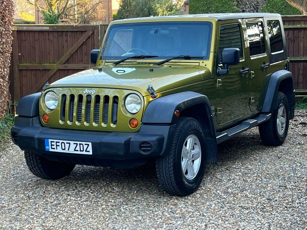 Jeep Wrangler 2.8 Crd Sport Unlimited 4Wd Euro 4 Green #2