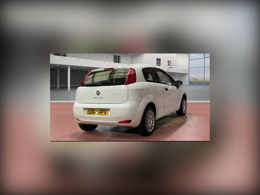 Fiat Punto 1.2 Pop Euro 6 SB64HPV White #2
