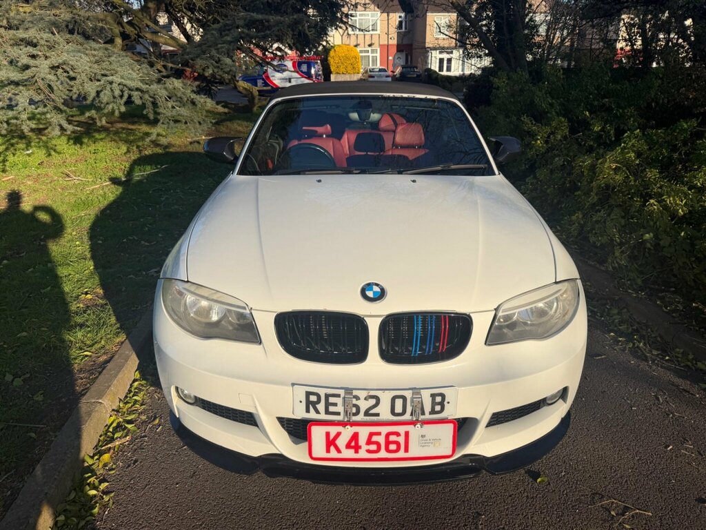 BMW 1 Series 2.0 123D M Sport Steptronic Euro 5 RE62OAB White #3