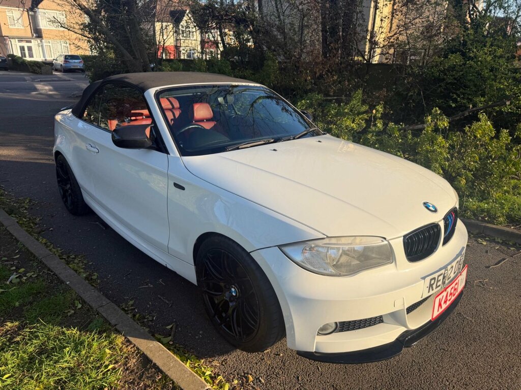 BMW 1 Series 2.0 123D M Sport Steptronic Euro 5 RE62OAB White #2