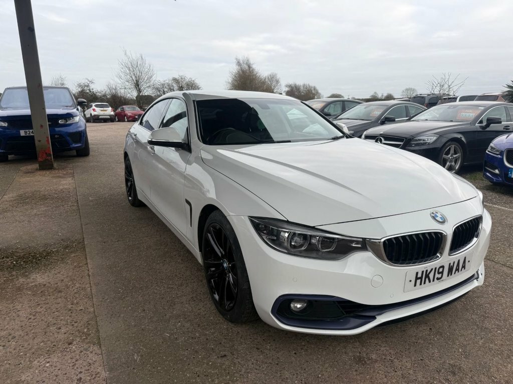 BMW 4 Series Gran Coupe 2L Sport White