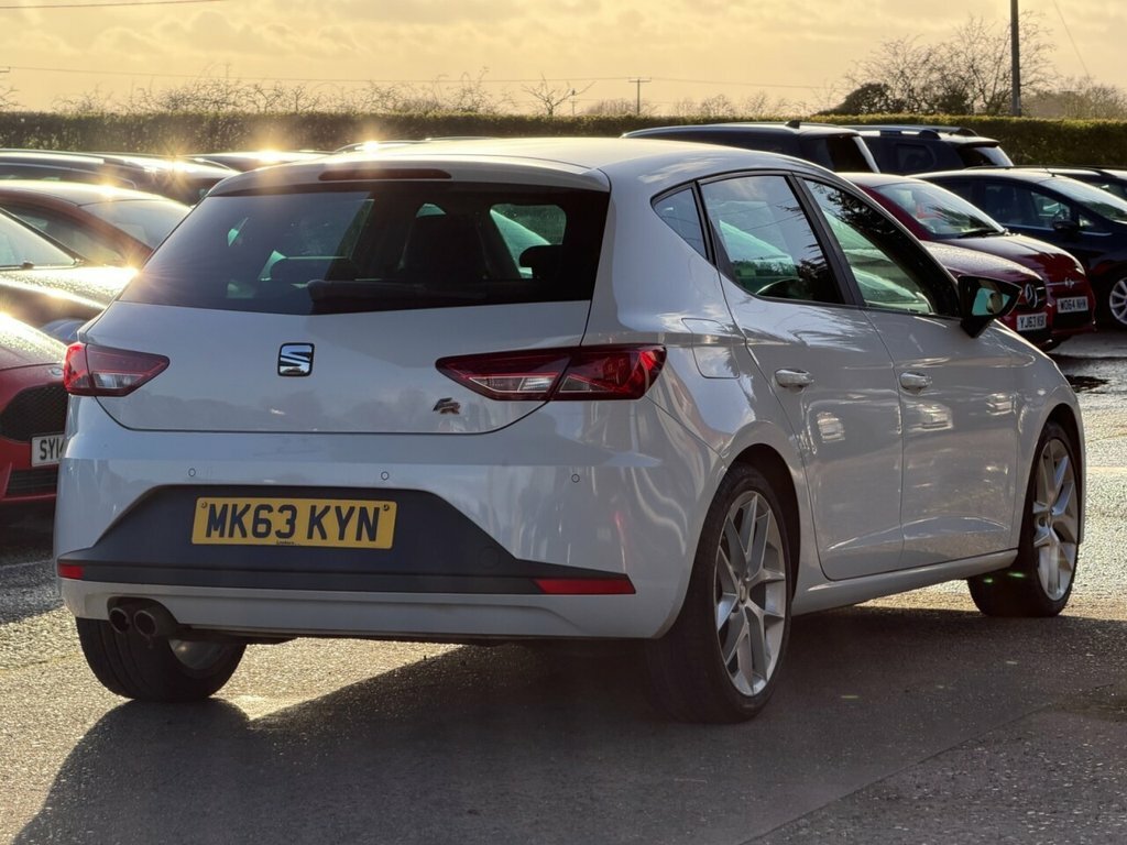 Seat Leon 2L Fr MK63KYN White #6